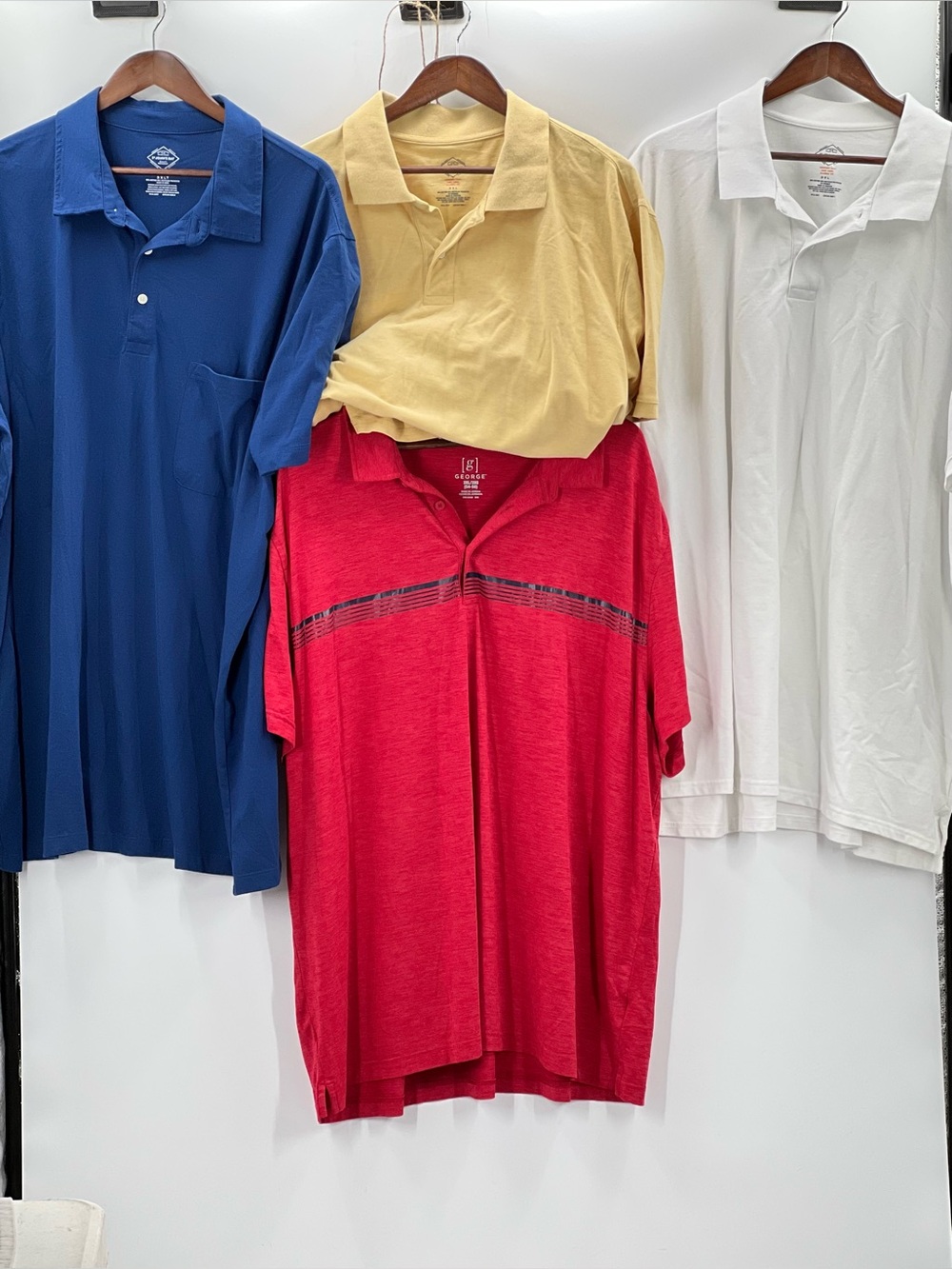 256 Men’s lot of 4 polos